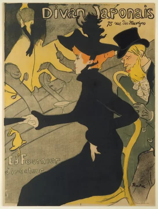 Poster for the Divan Japonais, 1893